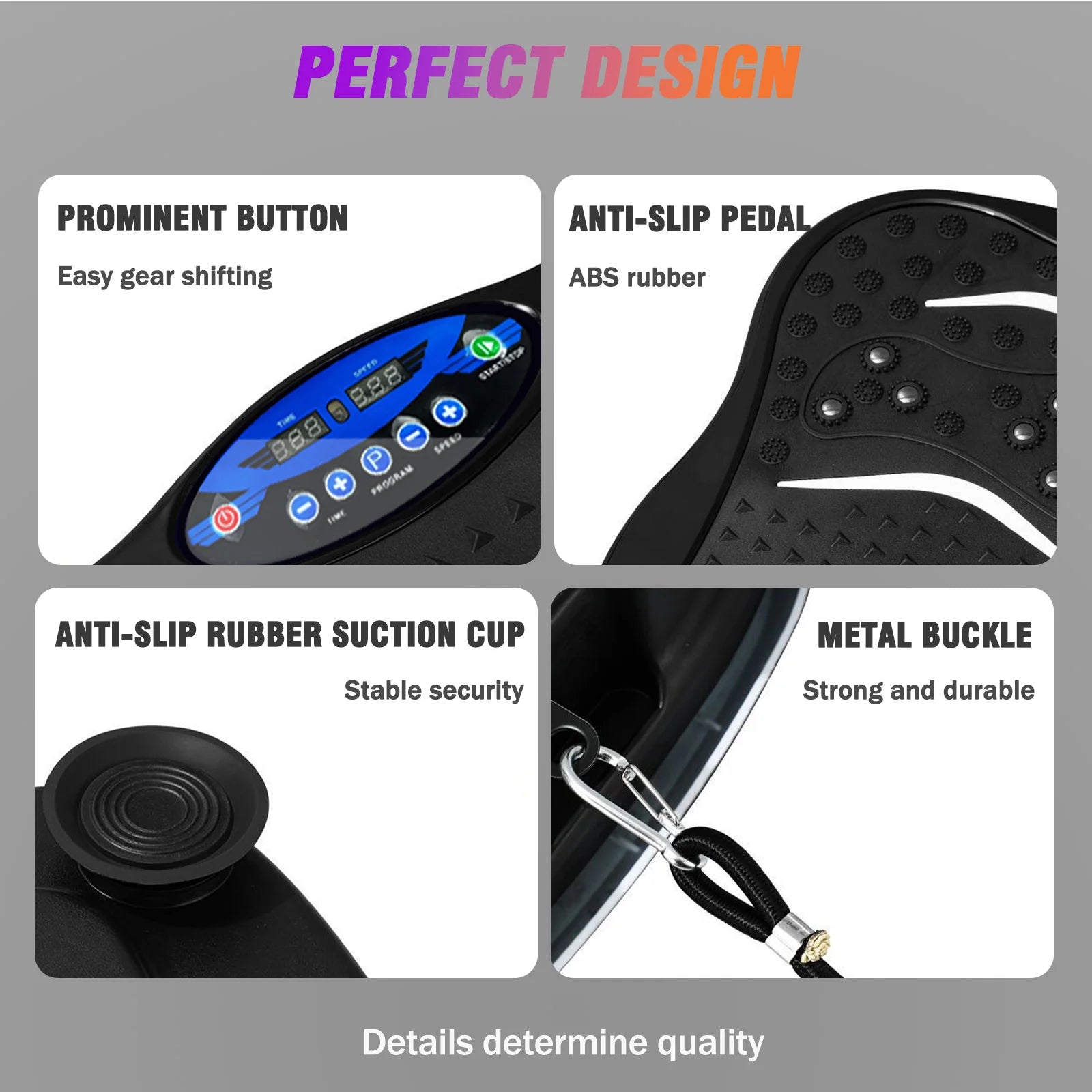 Vibration Plate Exercise Machine