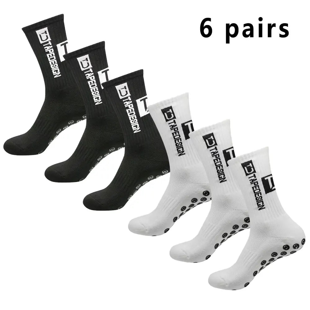6 pairs of  non-slip dot socks