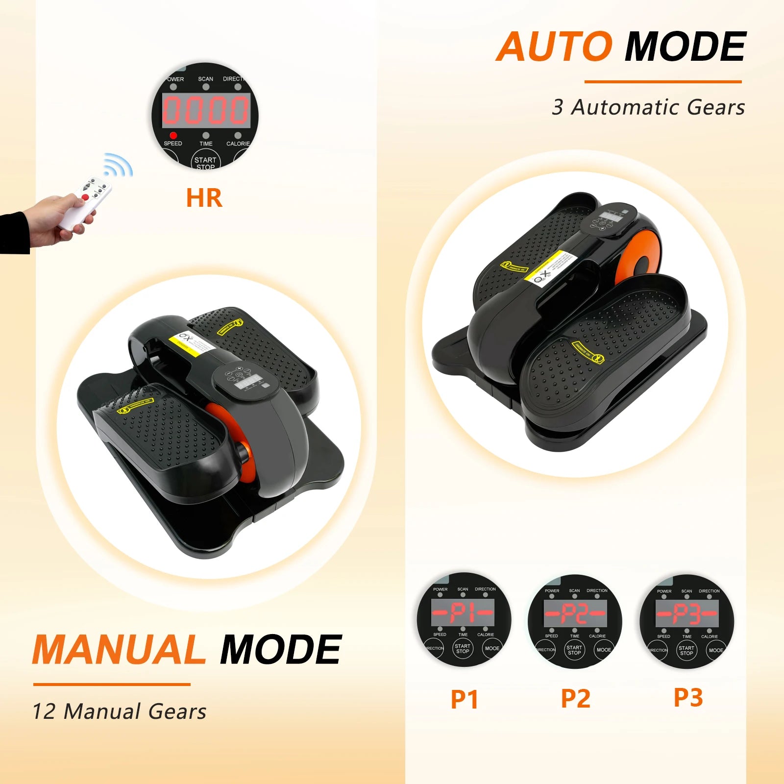 Under-Desk Elliptical Machine