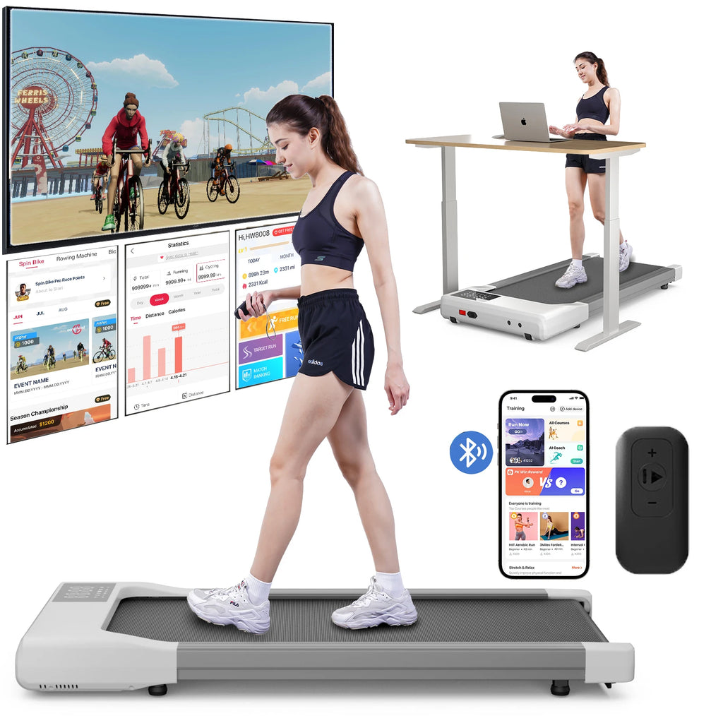 Portable Treadmill for Home Office Exercise Machine