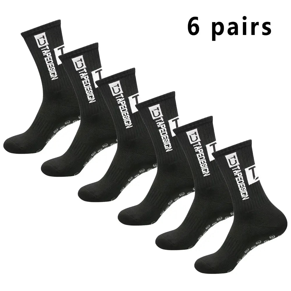 6 pairs of  non-slip dot socks