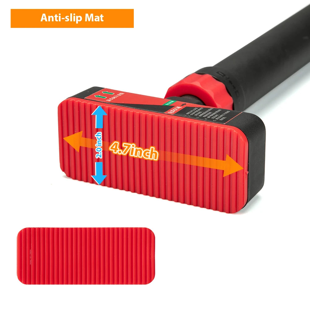 Strength Training Pull-up Bars with Level Gauge 69-92cm Adjustable Width 200kg Max Load