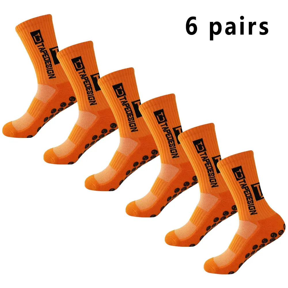 6 pairs of  non-slip dot socks
