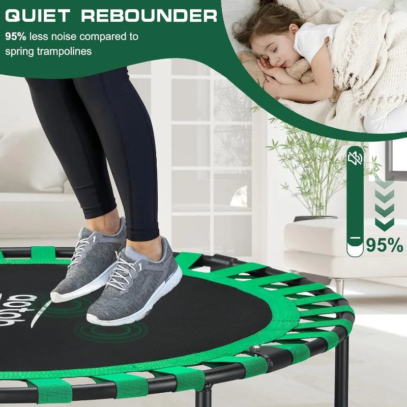 40/48" Fitness Trampoline for Adult