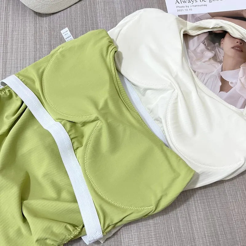 Women's Halter Neck Padded Sports Bra