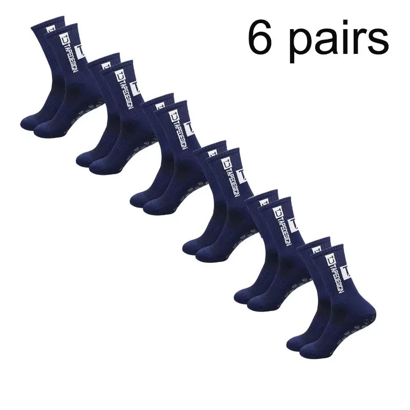 6 pairs of  non-slip dot socks