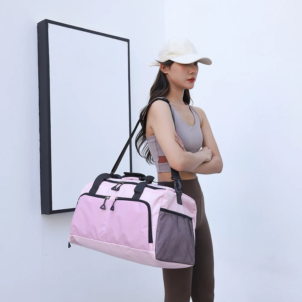 Large Gym Bag Fitness Wet Dry
