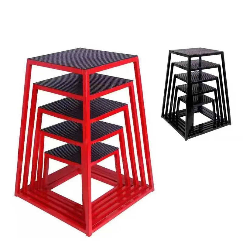 Fitness steel box jumping speed training