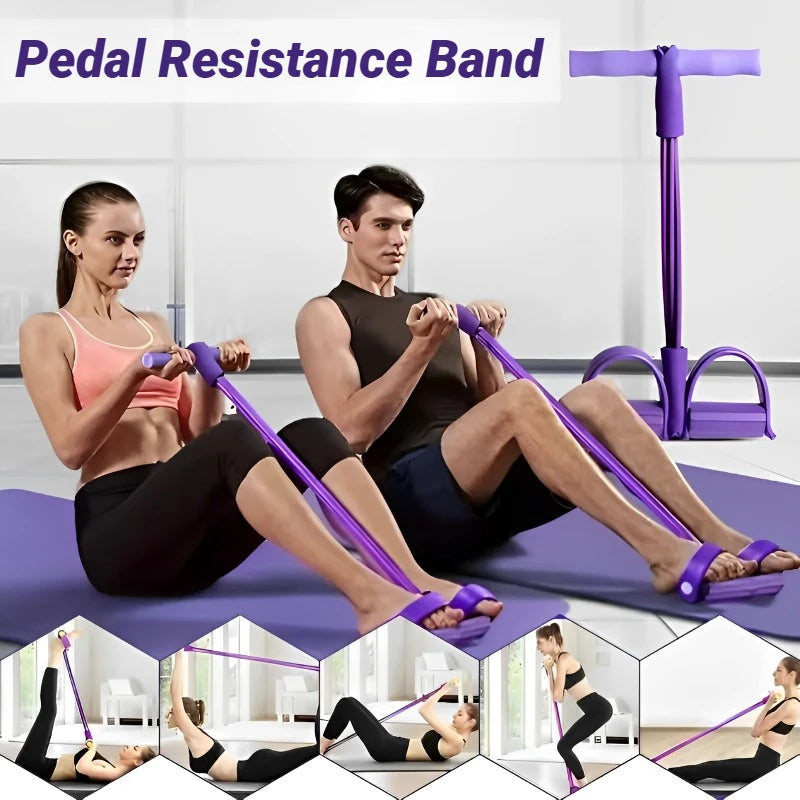 Four-Tube Pedal Tensioner Multi-Functional Band