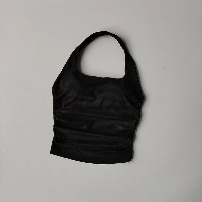 Women's Halter Neck Padded Sports Bra