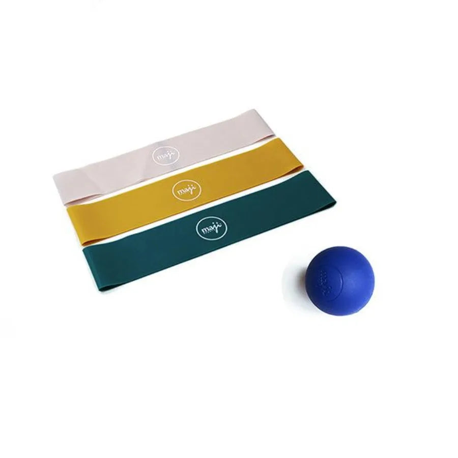 Mini Band Bundle with Trigger Point Recovery Ball