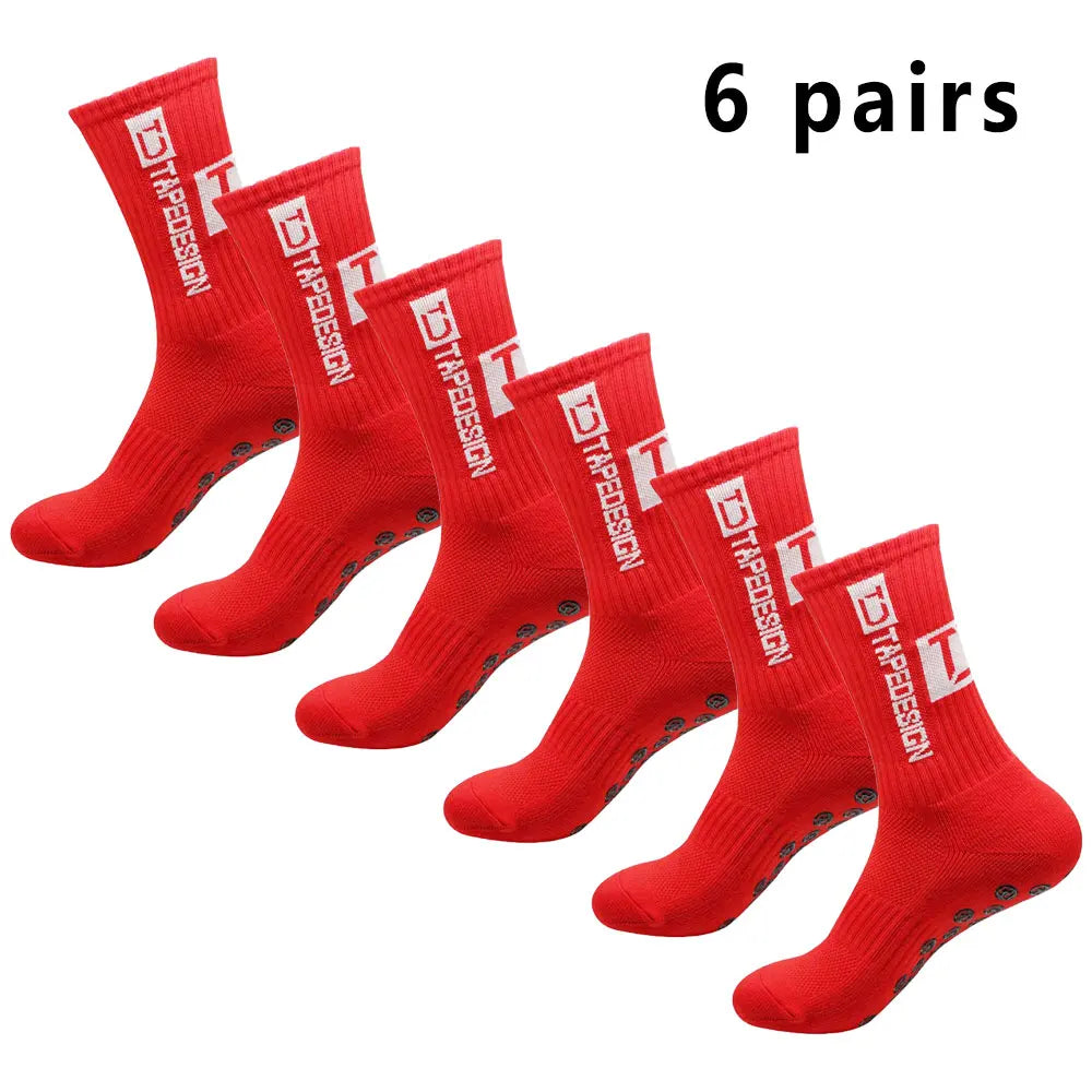 6 pairs of  non-slip dot socks