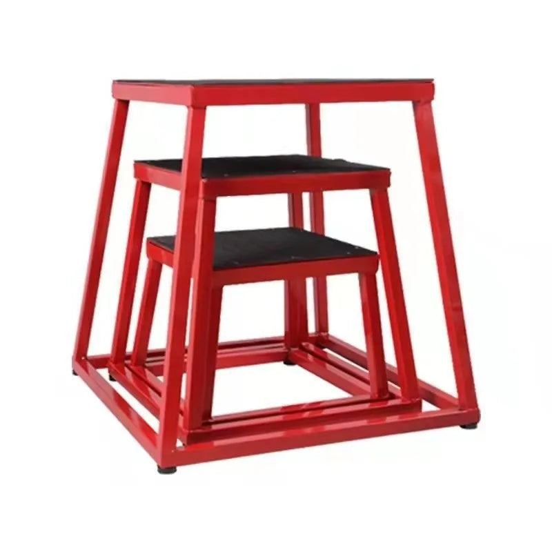 Fitness steel box jumping speed training