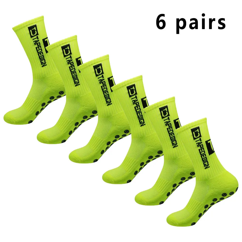6 pairs of  non-slip dot socks