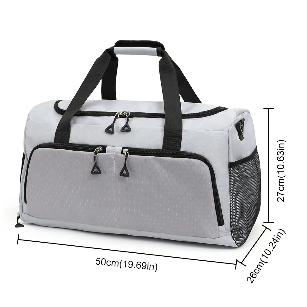 Large Gym Bag Fitness Wet Dry