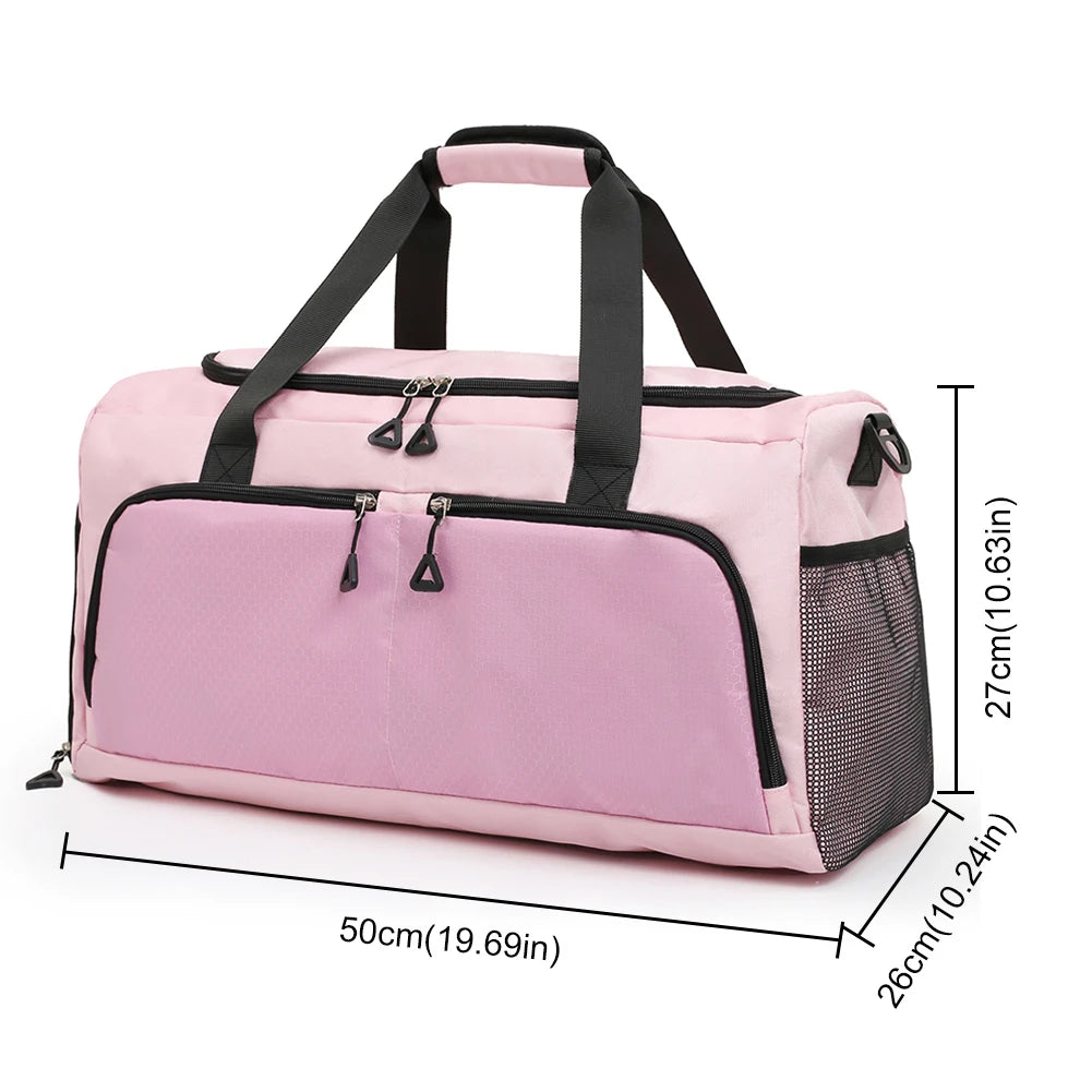 Large Gym Bag Fitness Wet Dry