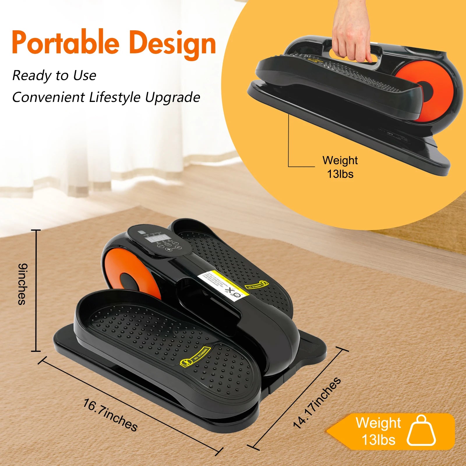 Under-Desk Elliptical Machine