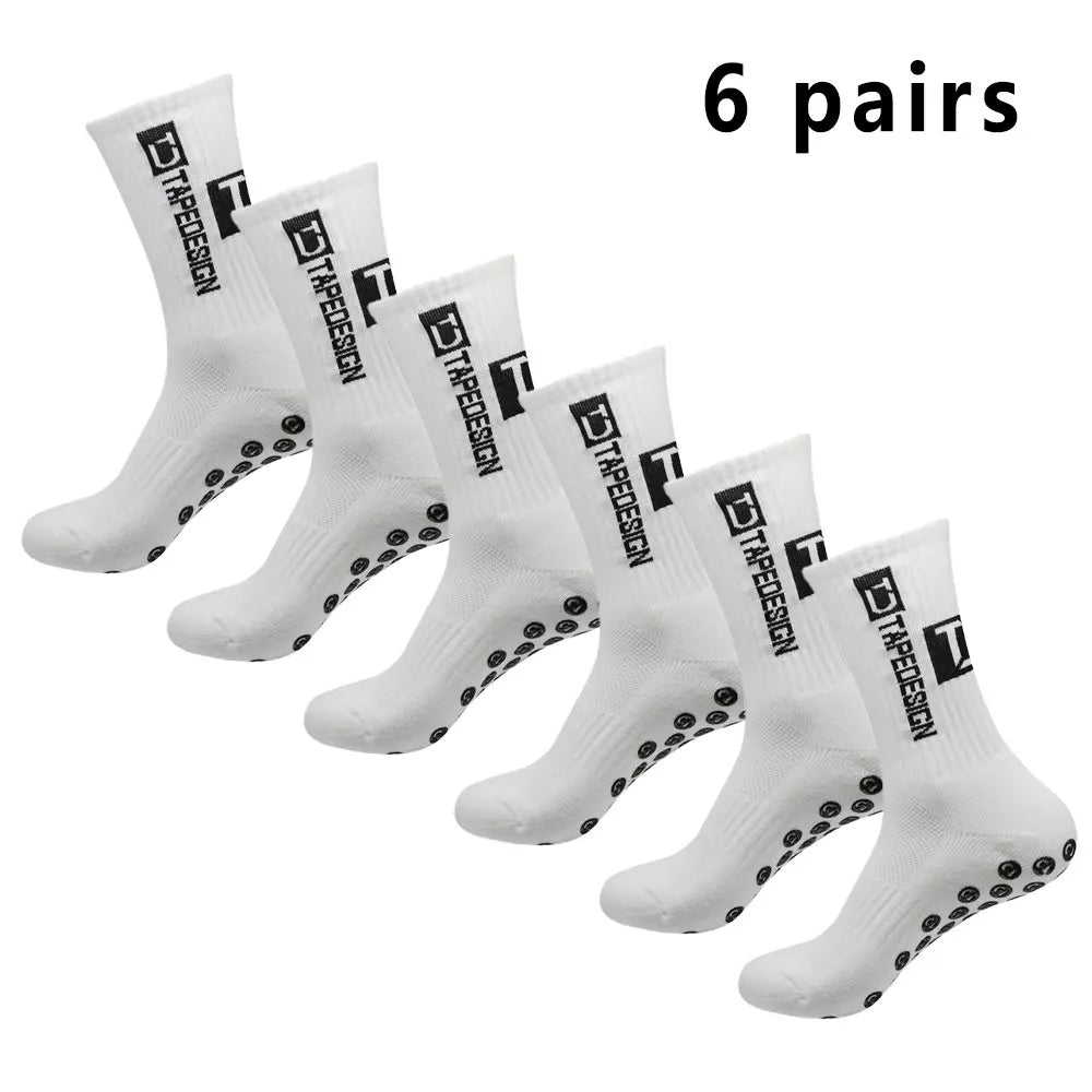 6 pairs of  non-slip dot socks