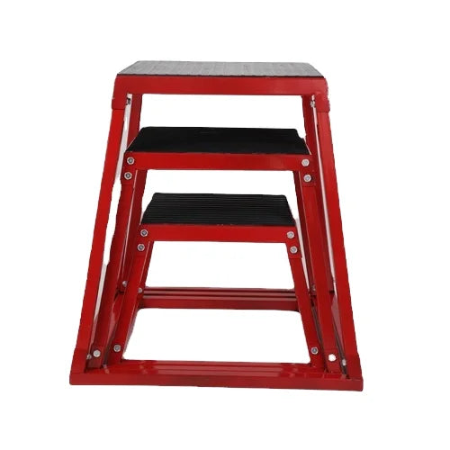 Fitness steel box jumping speed training