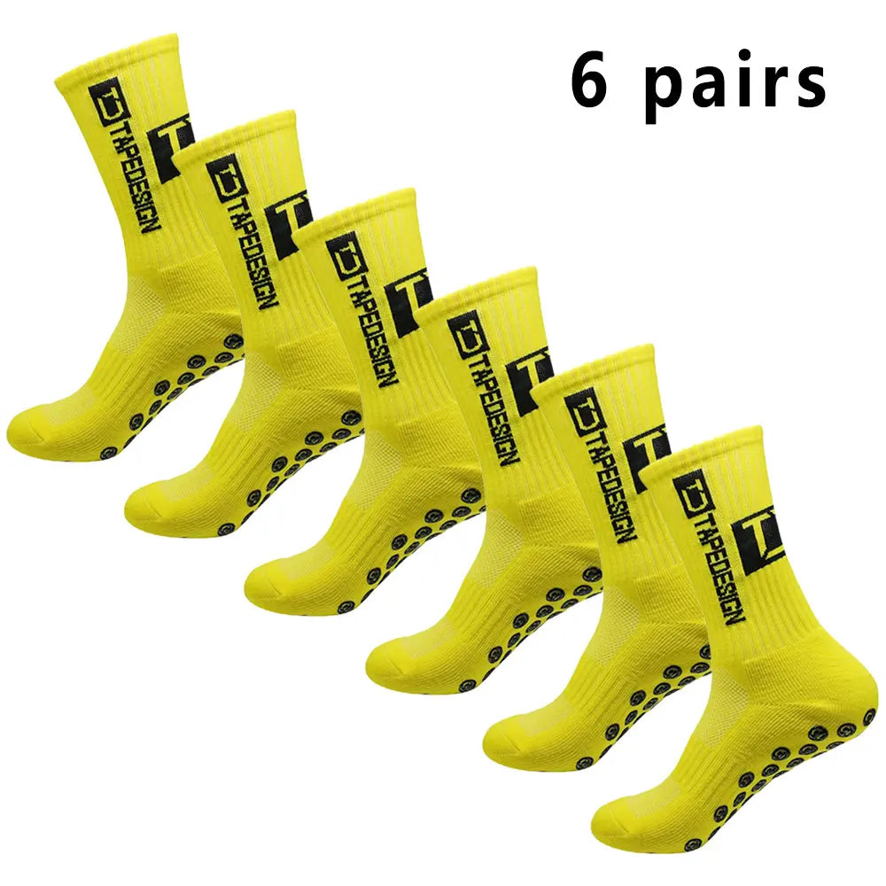 6 pairs of  non-slip dot socks