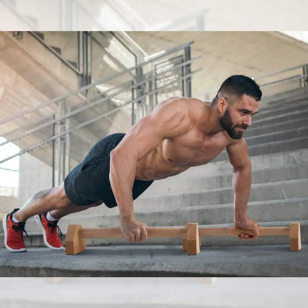 Wooden Push Up Bars