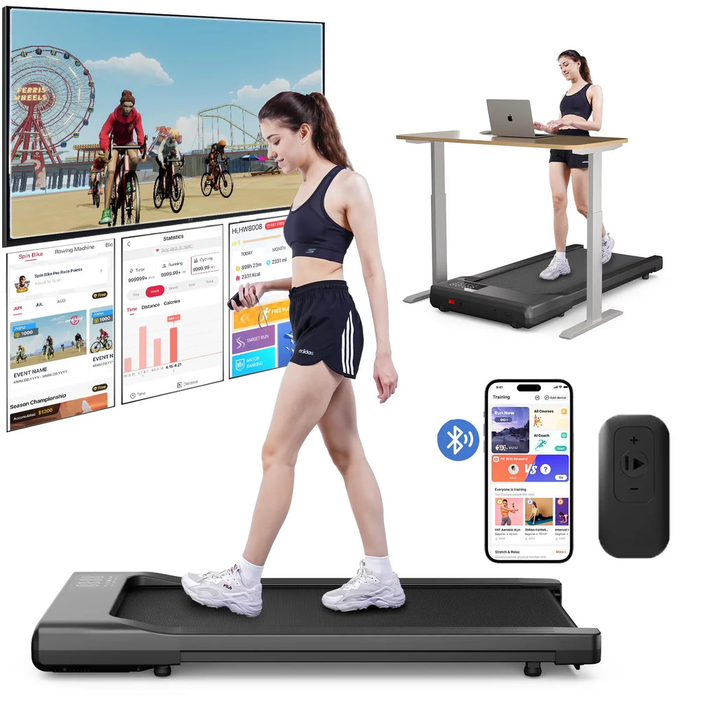 Portable Treadmill for Home Office Exercise Machine