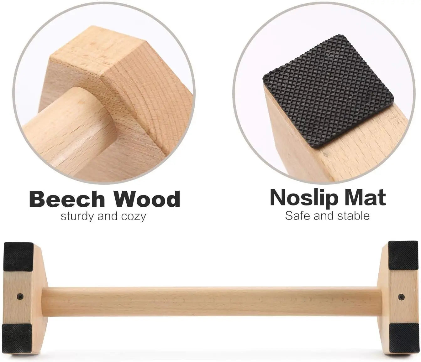 Wooden Push Up Bars