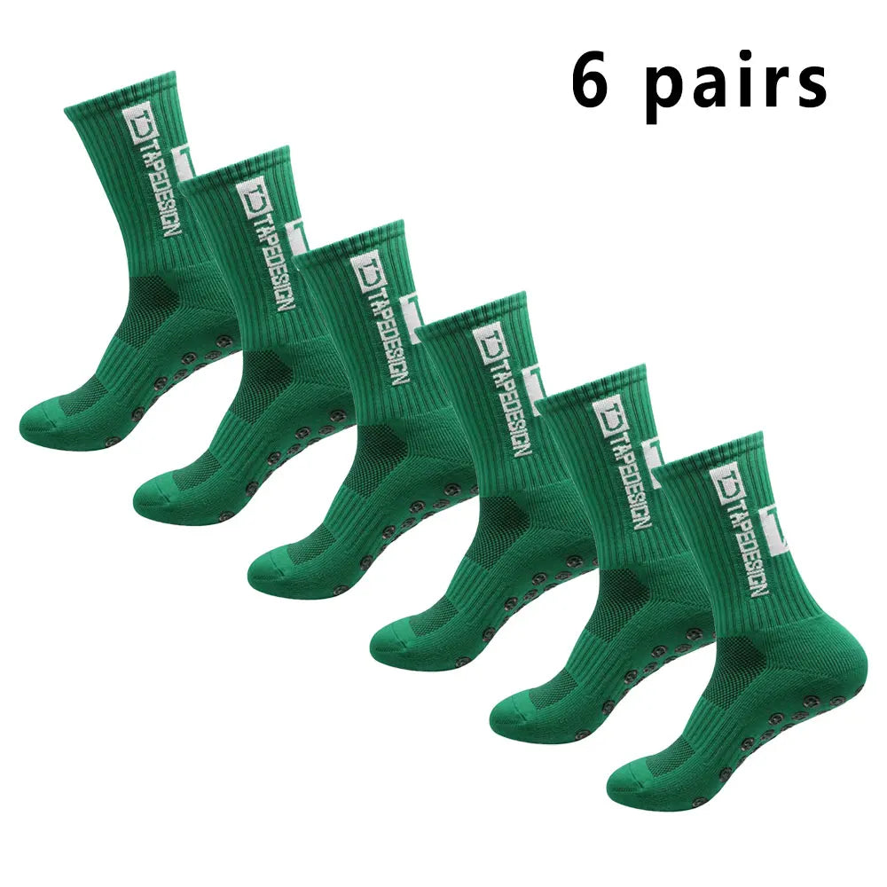 6 pairs of  non-slip dot socks